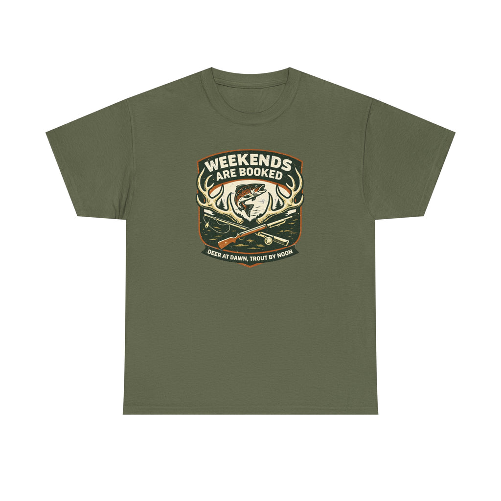 Weekends Are Booked Camping T-Shirt