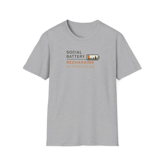 Social Battery Recharging T-Shirt