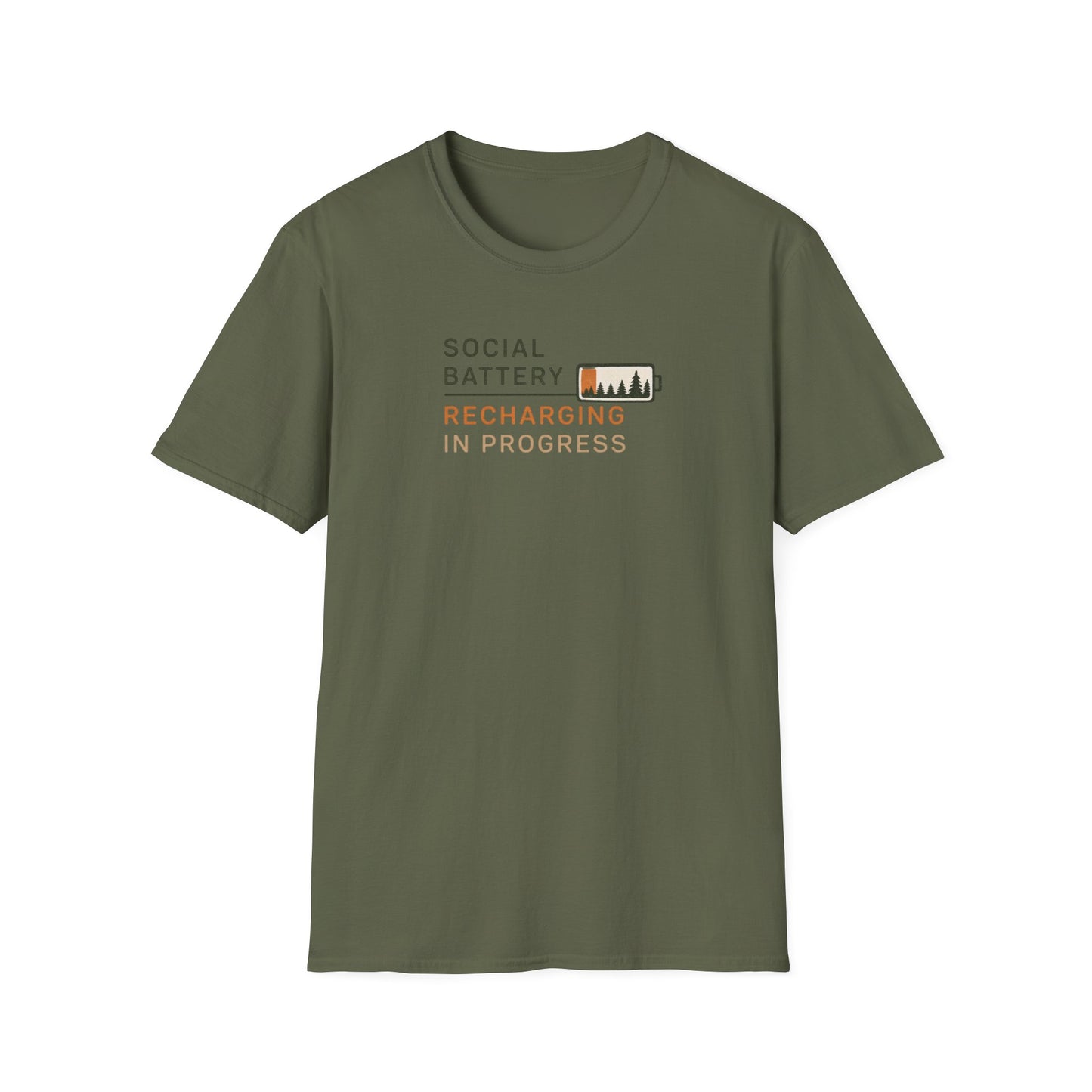 Social Battery Recharging T-Shirt