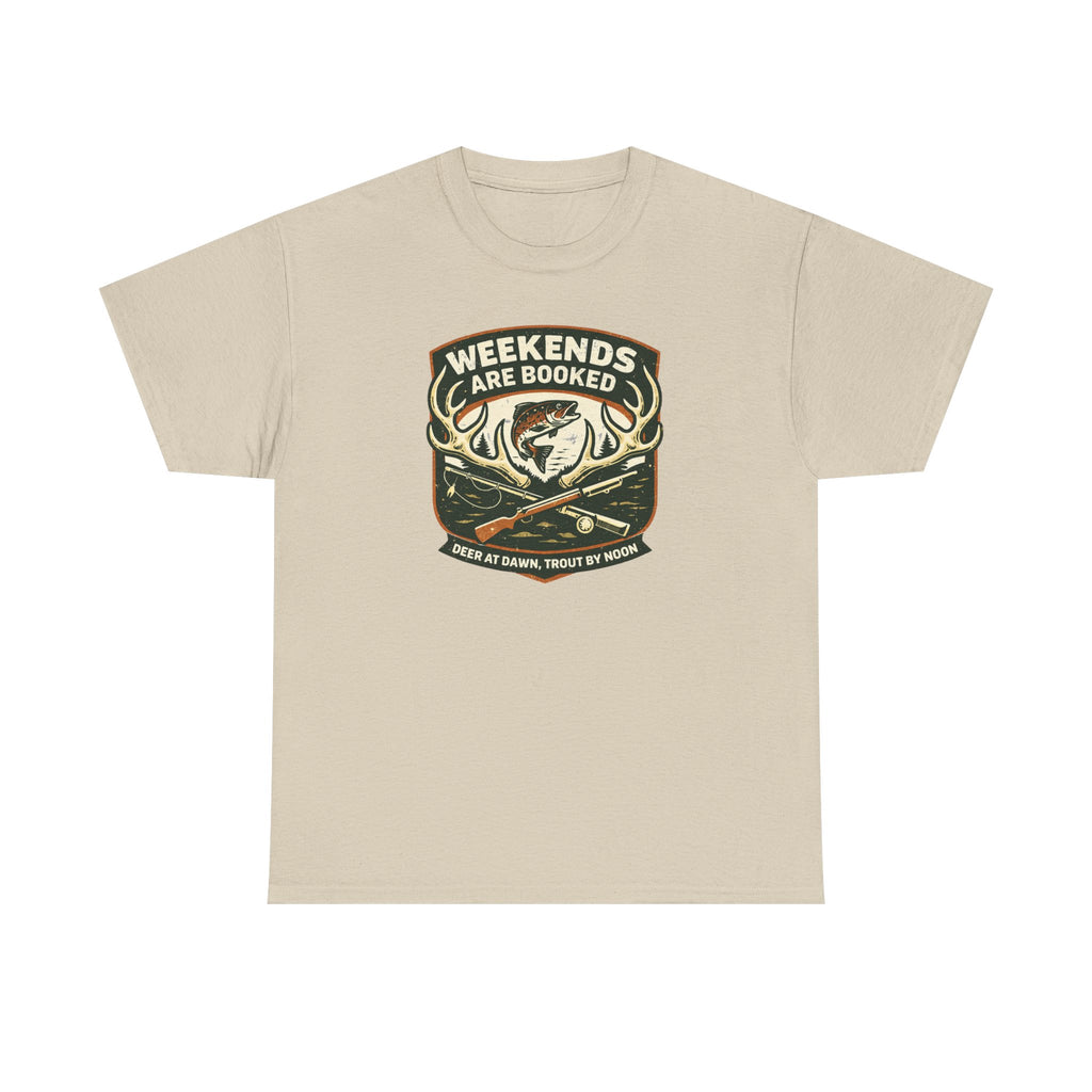 Weekends Are Booked Camping T-Shirt