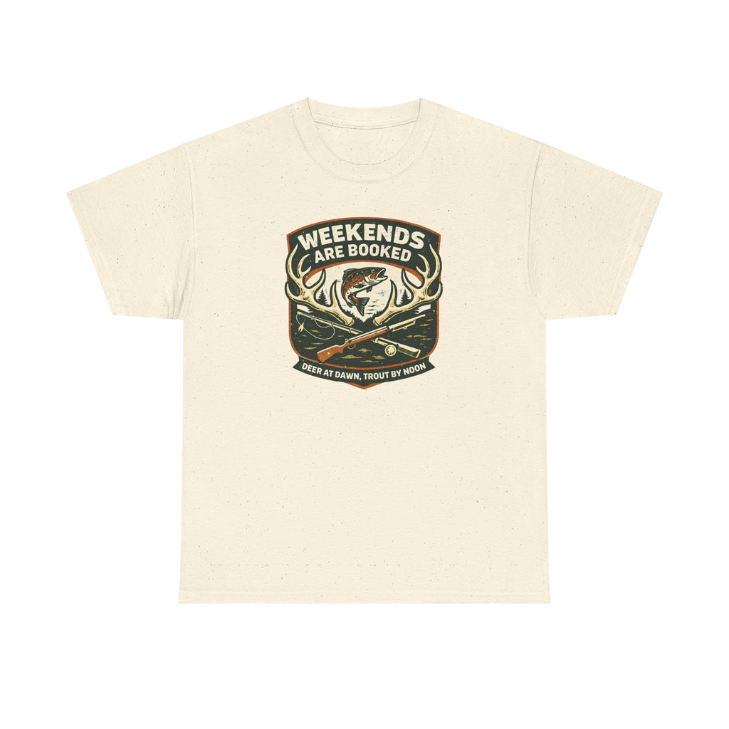 Weekends Are Booked Camping T-Shirt