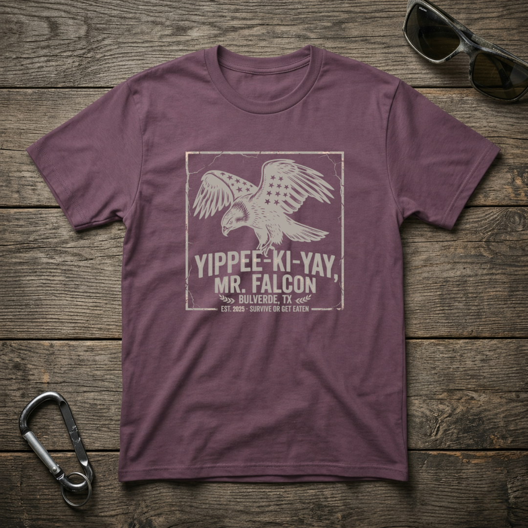 Yippee Ki Yay Mr. Falcon T-shirt