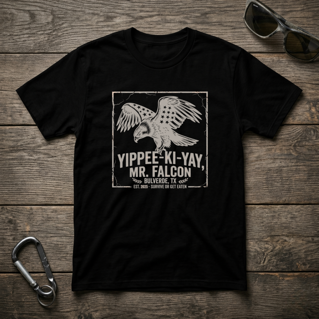 Yippee Ki Yay Mr. Falcon T-shirt