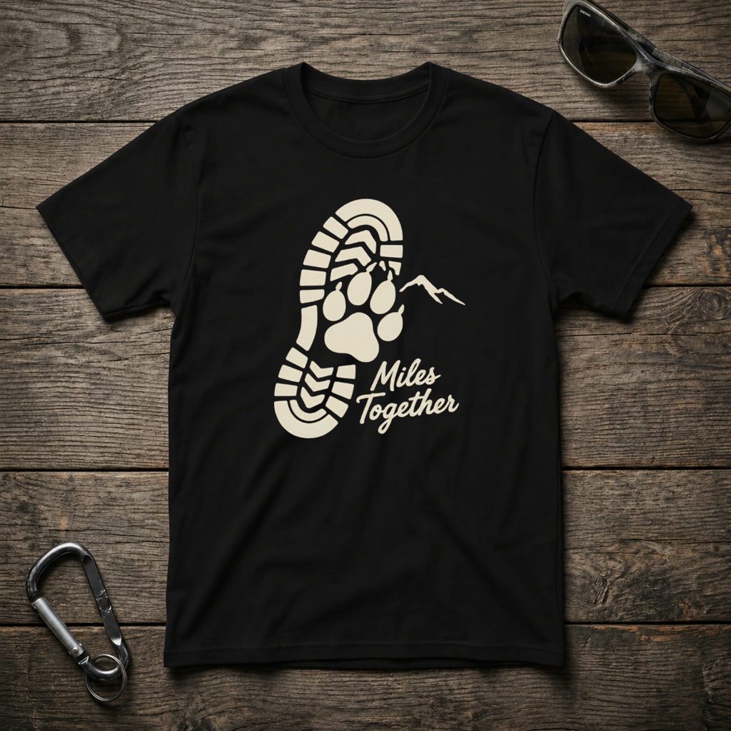 Miles Together Paw T-Shirt
