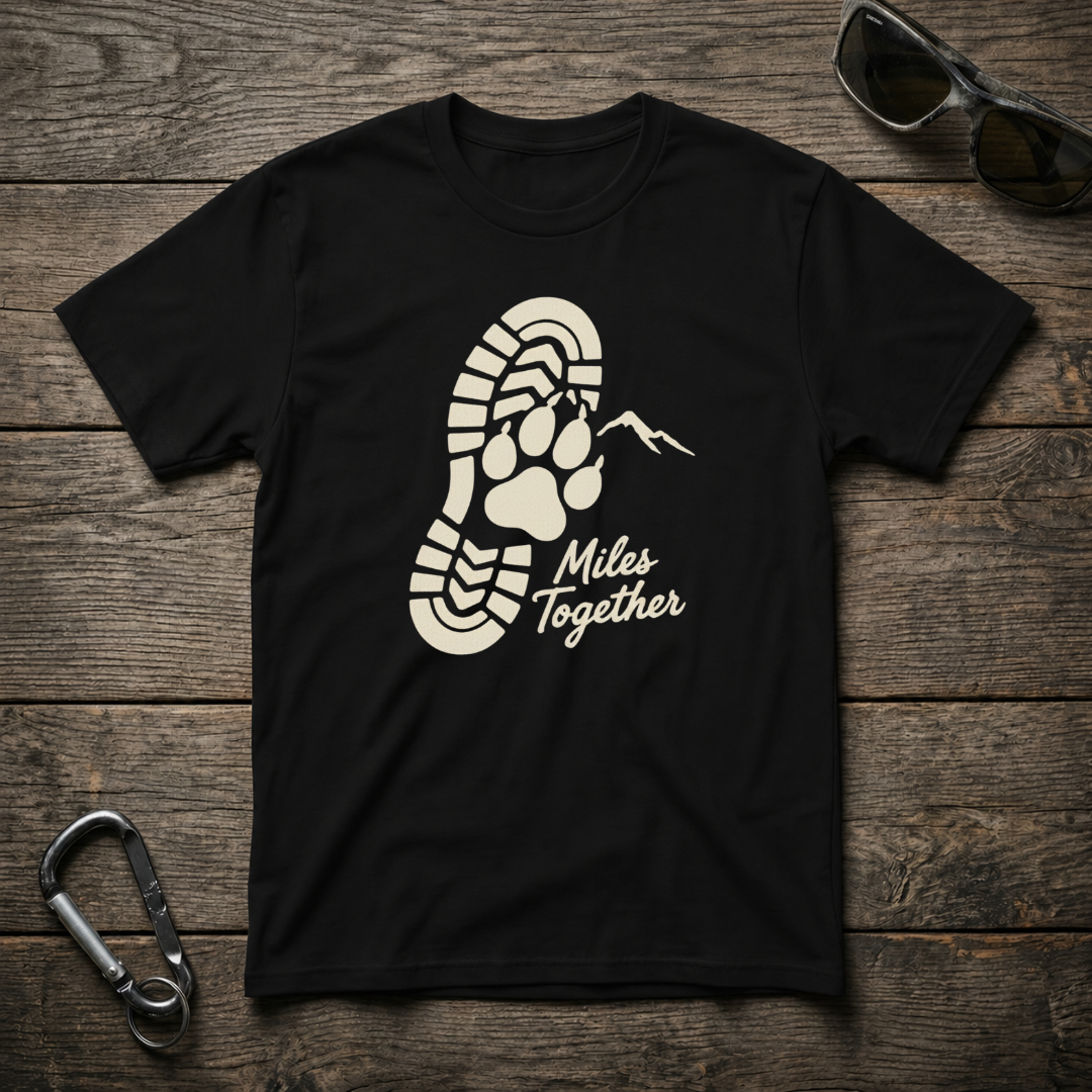 Miles Together Paw T-Shirt