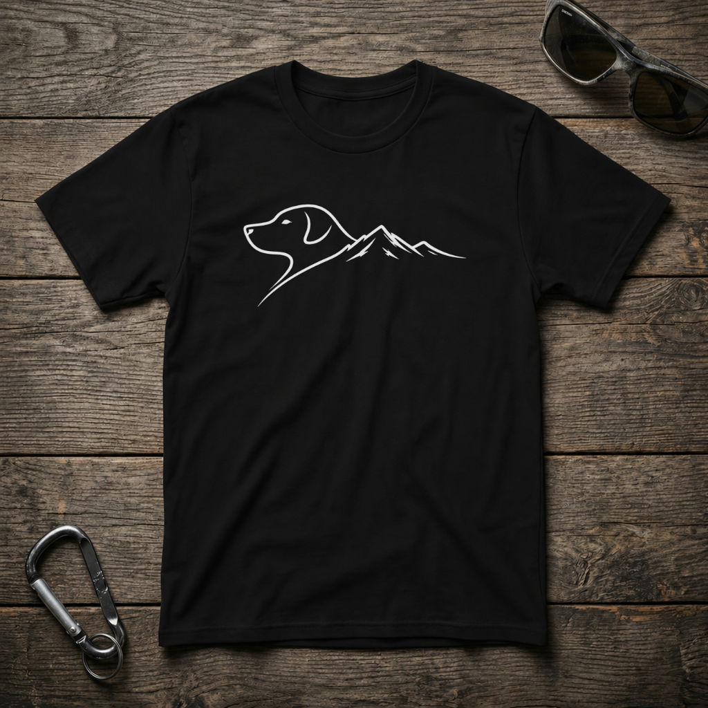 Dog & Mountain Trail T-Shirt