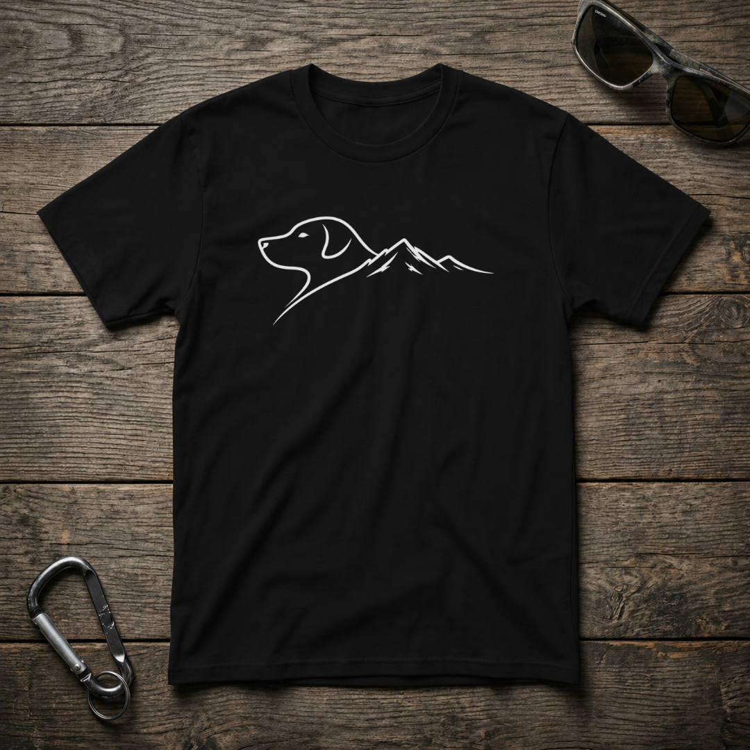 Dog & Mountain Trail T-Shirt