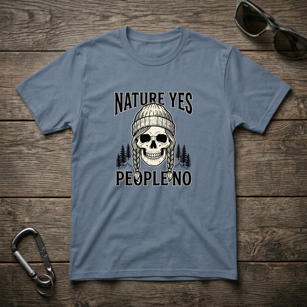 Nature Yes, People No T-shirt