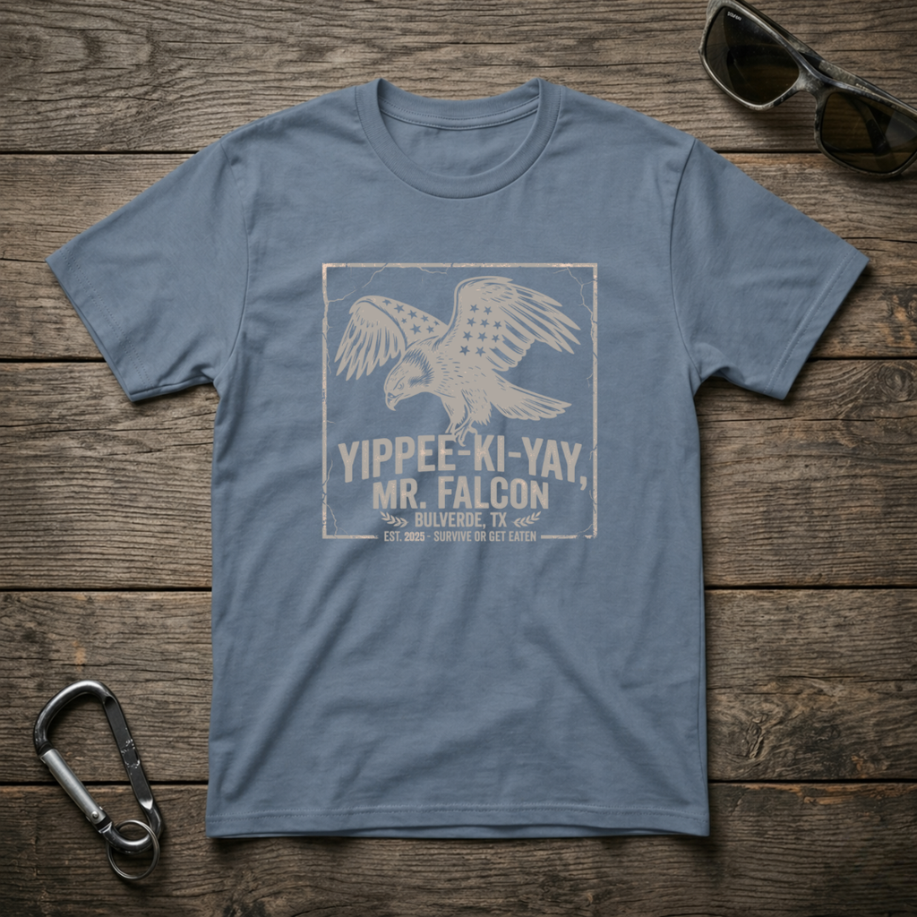 Yippee Ki Yay Mr. Falcon T-shirt