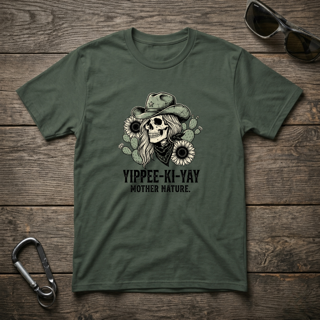 Yippee-Ki-Yay Mother Nature T-shirt