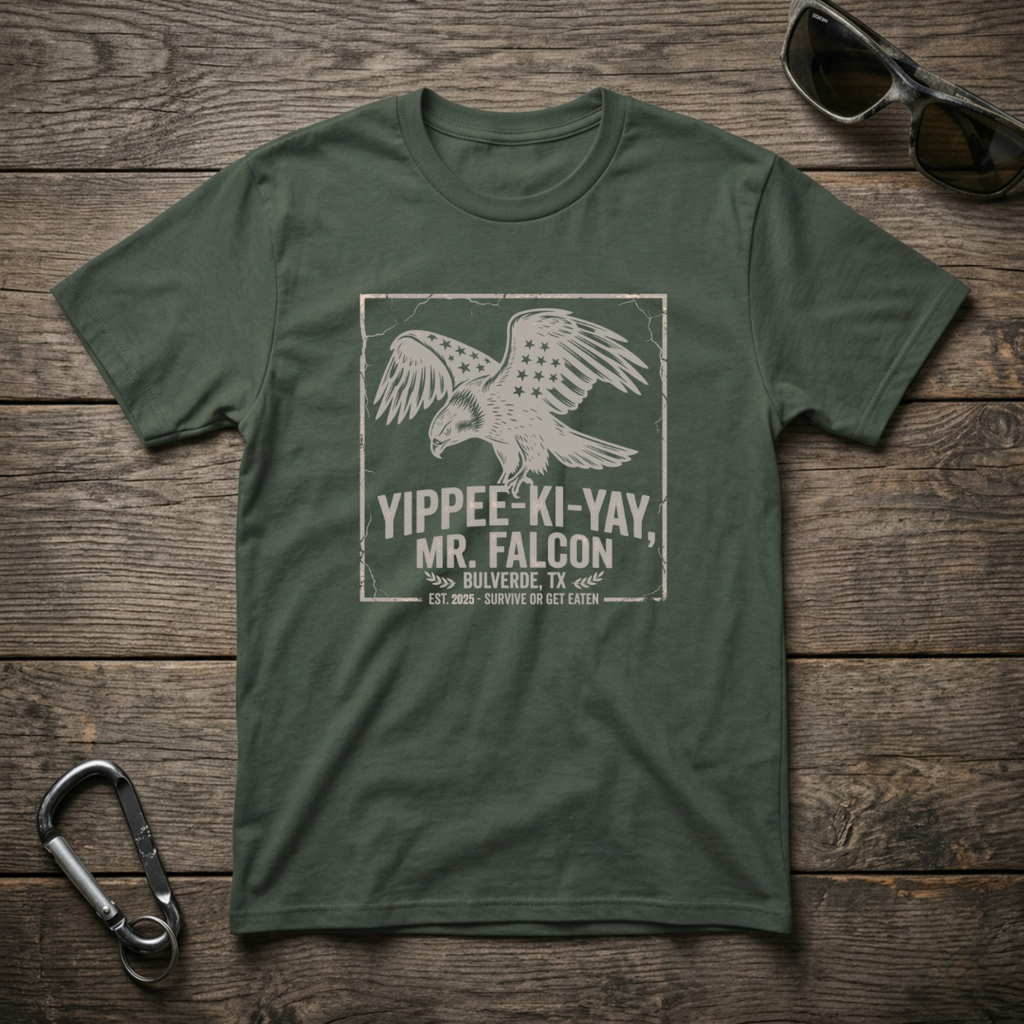 Yippee Ki Yay Mr. Falcon T-shirt