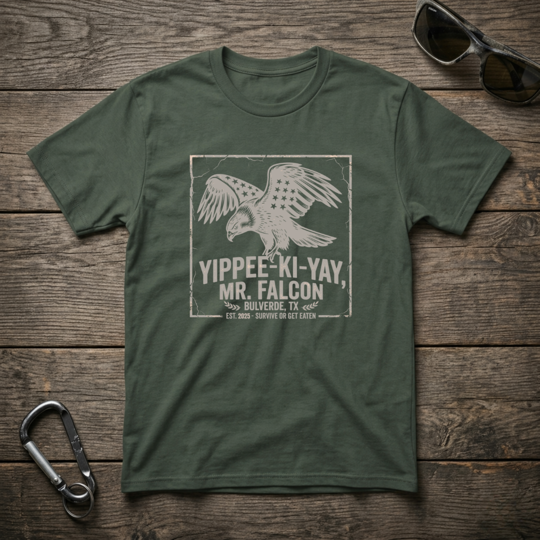 Yippee Ki Yay Mr. Falcon T-shirt