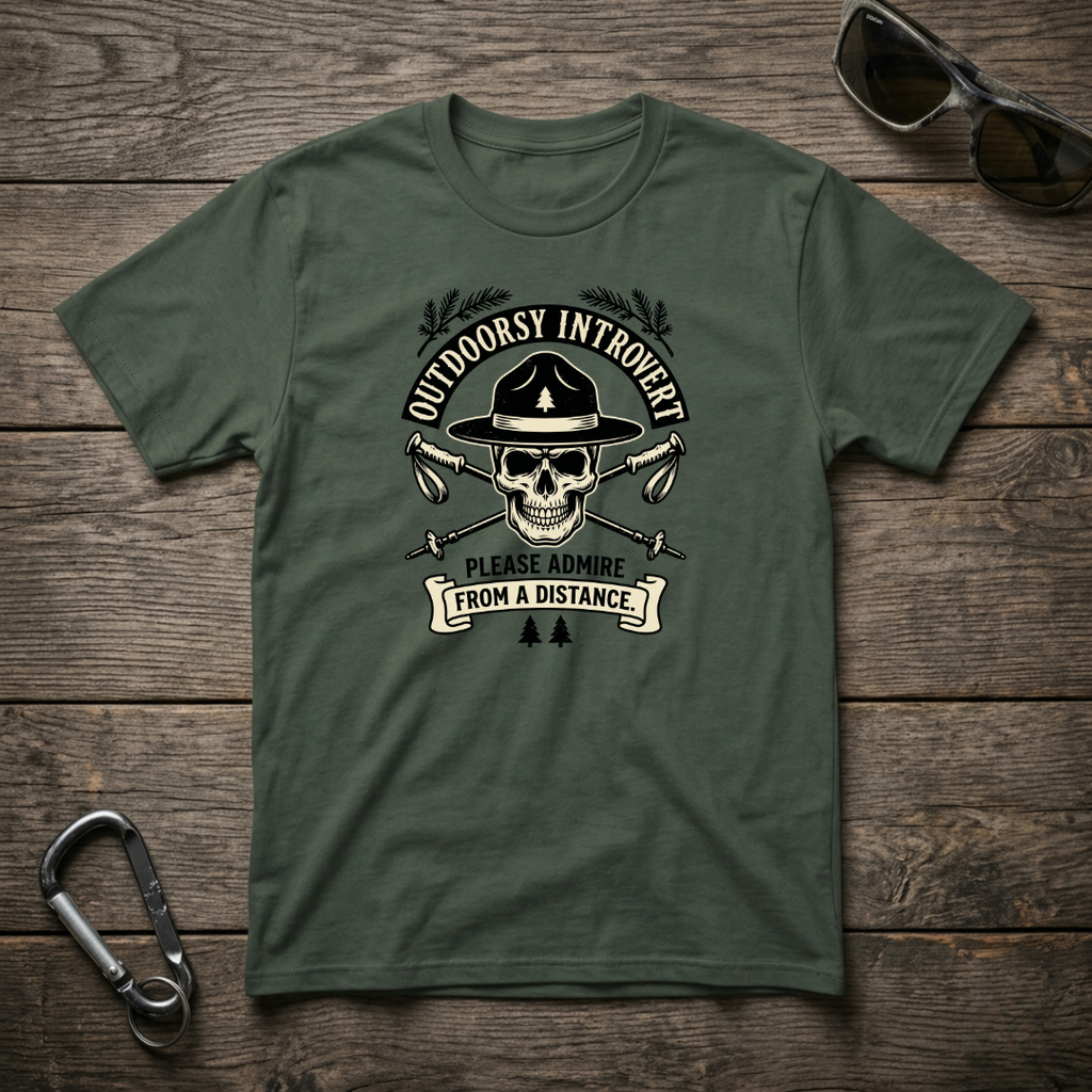 Outdoorsy Introvert T-shirt