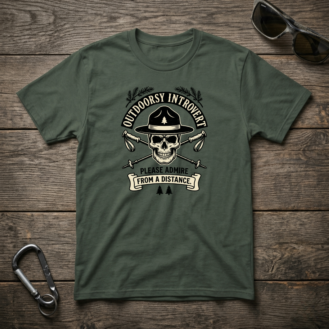Outdoorsy Introvert T-shirt