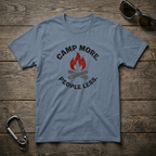 Camp More, People Less T-Shirt