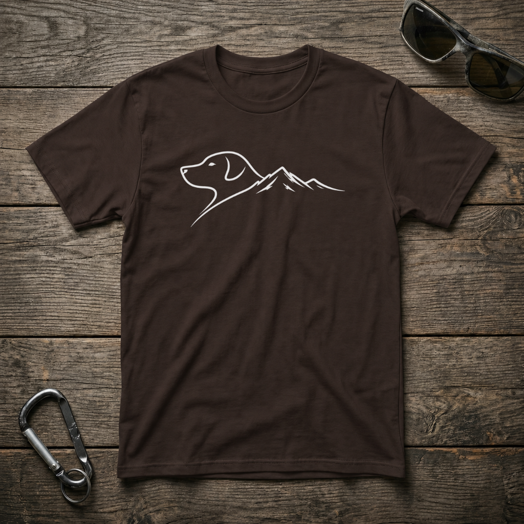 Dog & Mountain Trail T-Shirt