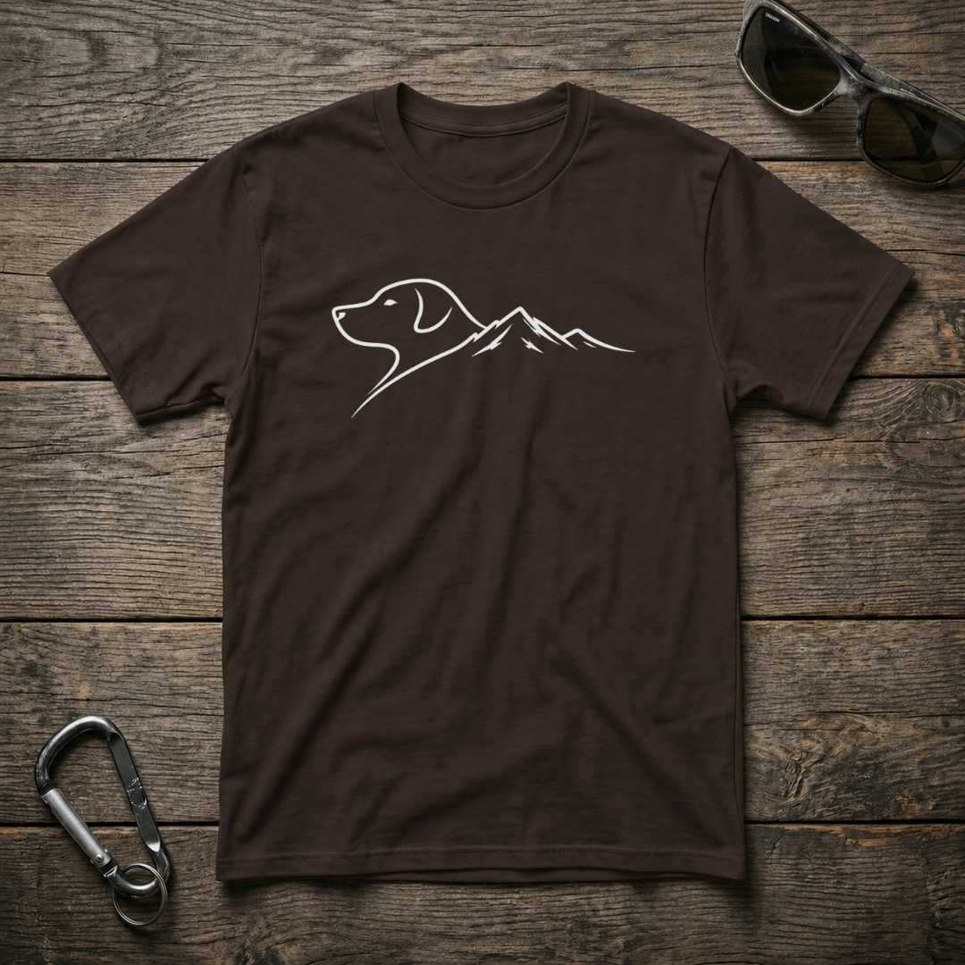 Dog & Mountain Trail T-Shirt