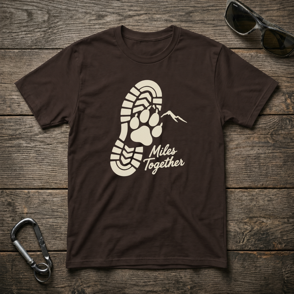 Miles Together Paw T-Shirt