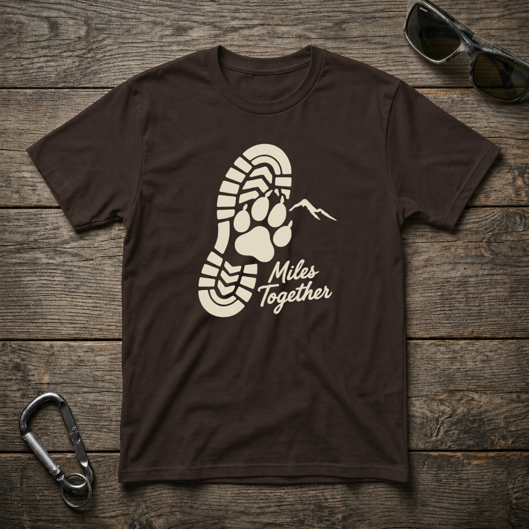 Miles Together Paw T-Shirt