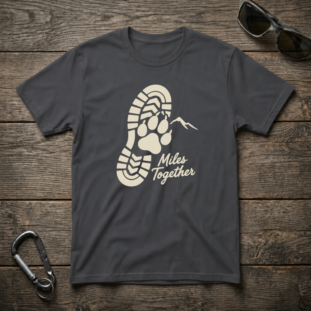 Miles Together Paw T-Shirt