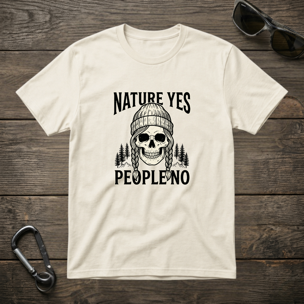 Nature Yes, People No T-shirt