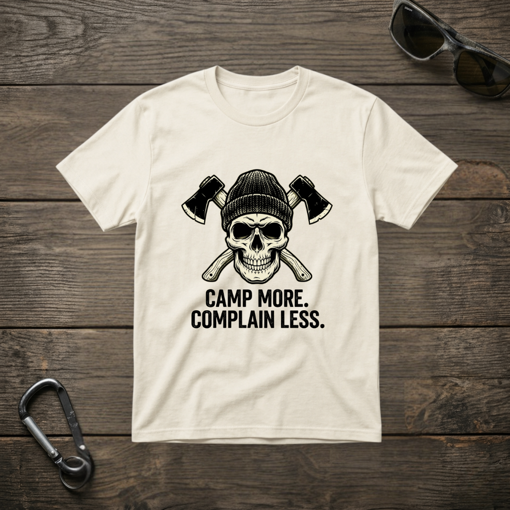 Camp More, Complain Less T-shirt
