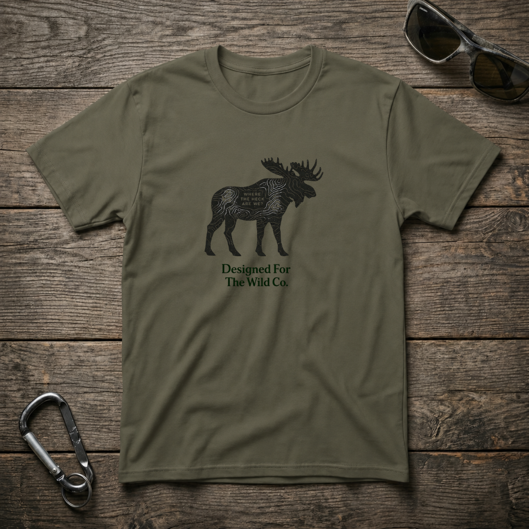 Moose Trail Badge T-Shirt