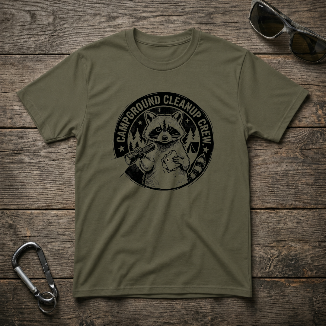 Campground Cleanup Crew T-Shirt