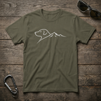 Dog & Mountain Trail T-Shirt