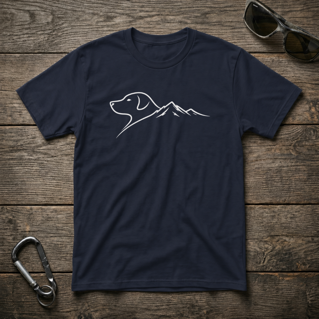Dog & Mountain Trail T-Shirt