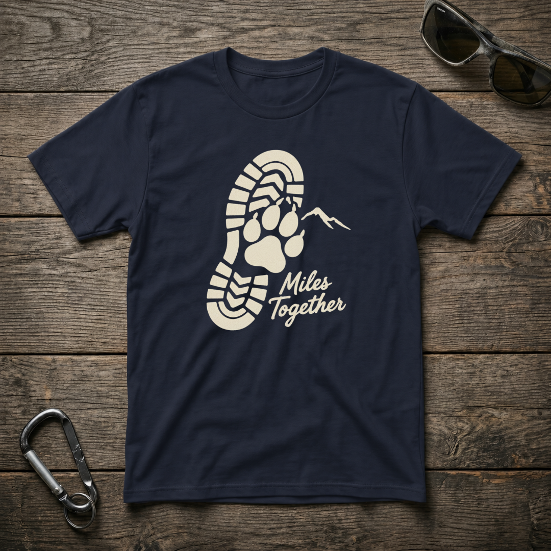 Miles Together Paw T-Shirt