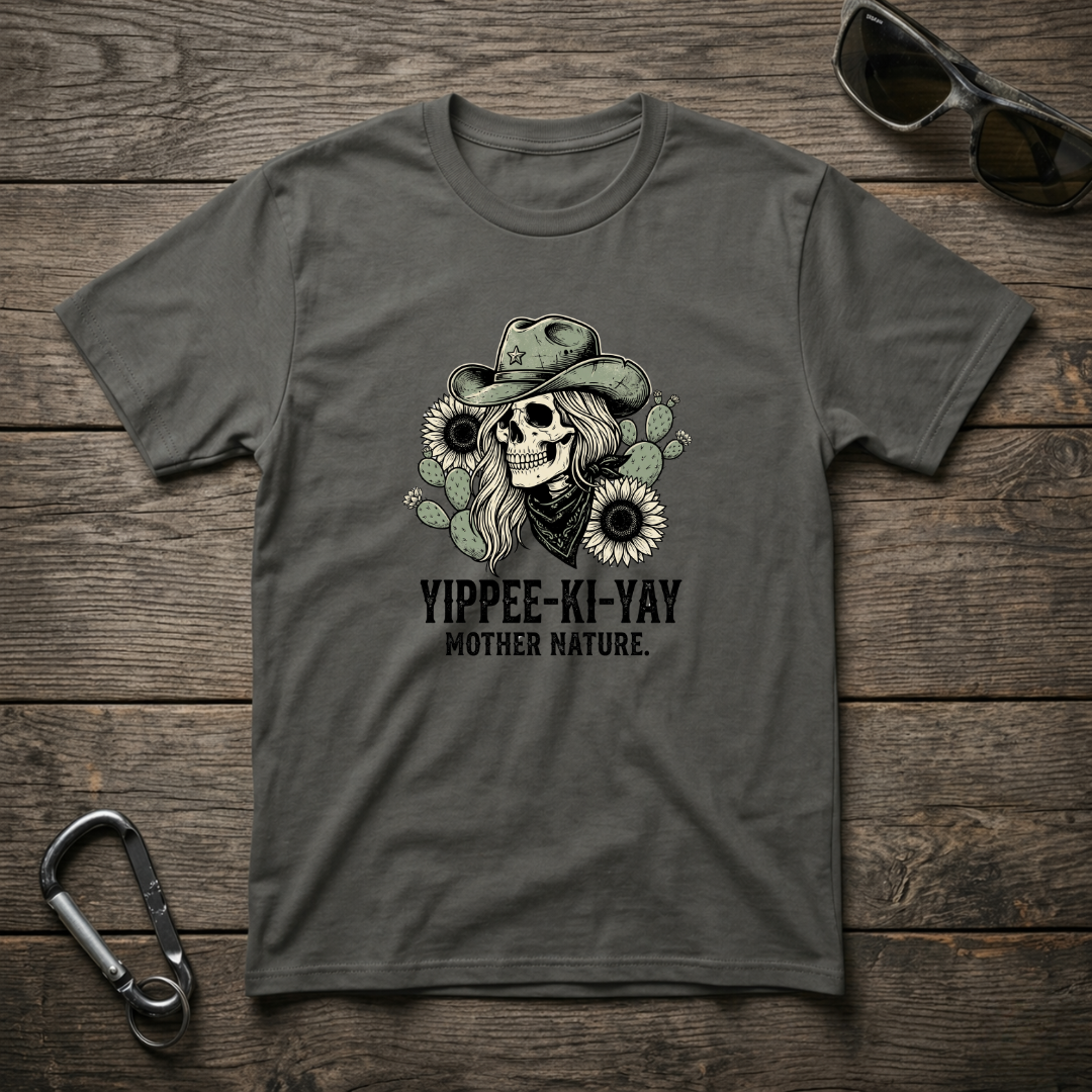Yippee-Ki-Yay Mother Nature T-shirt