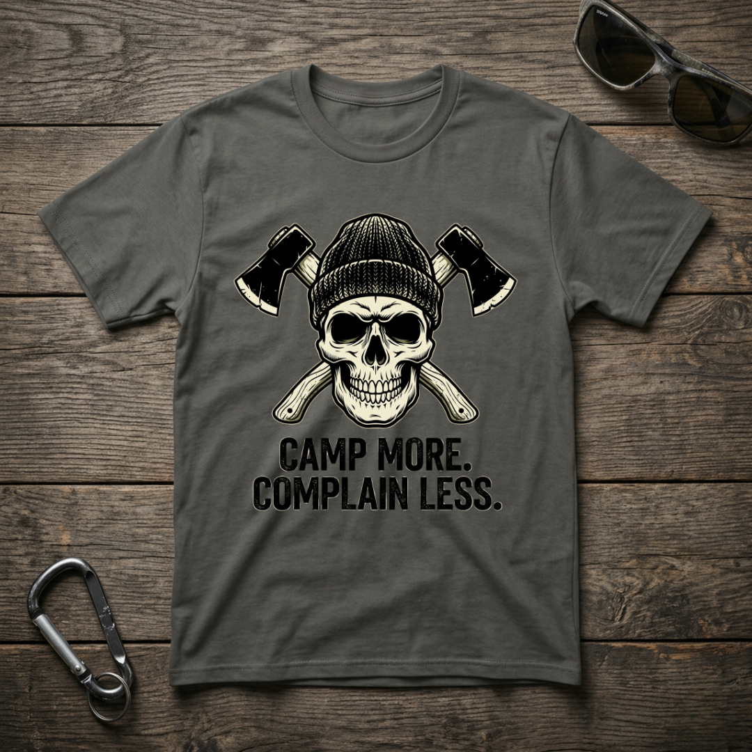 Camp More, Complain Less T-shirt