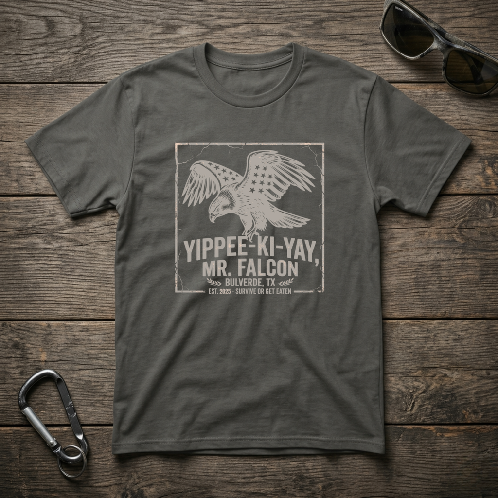 Yippee Ki Yay Mr. Falcon T-shirt