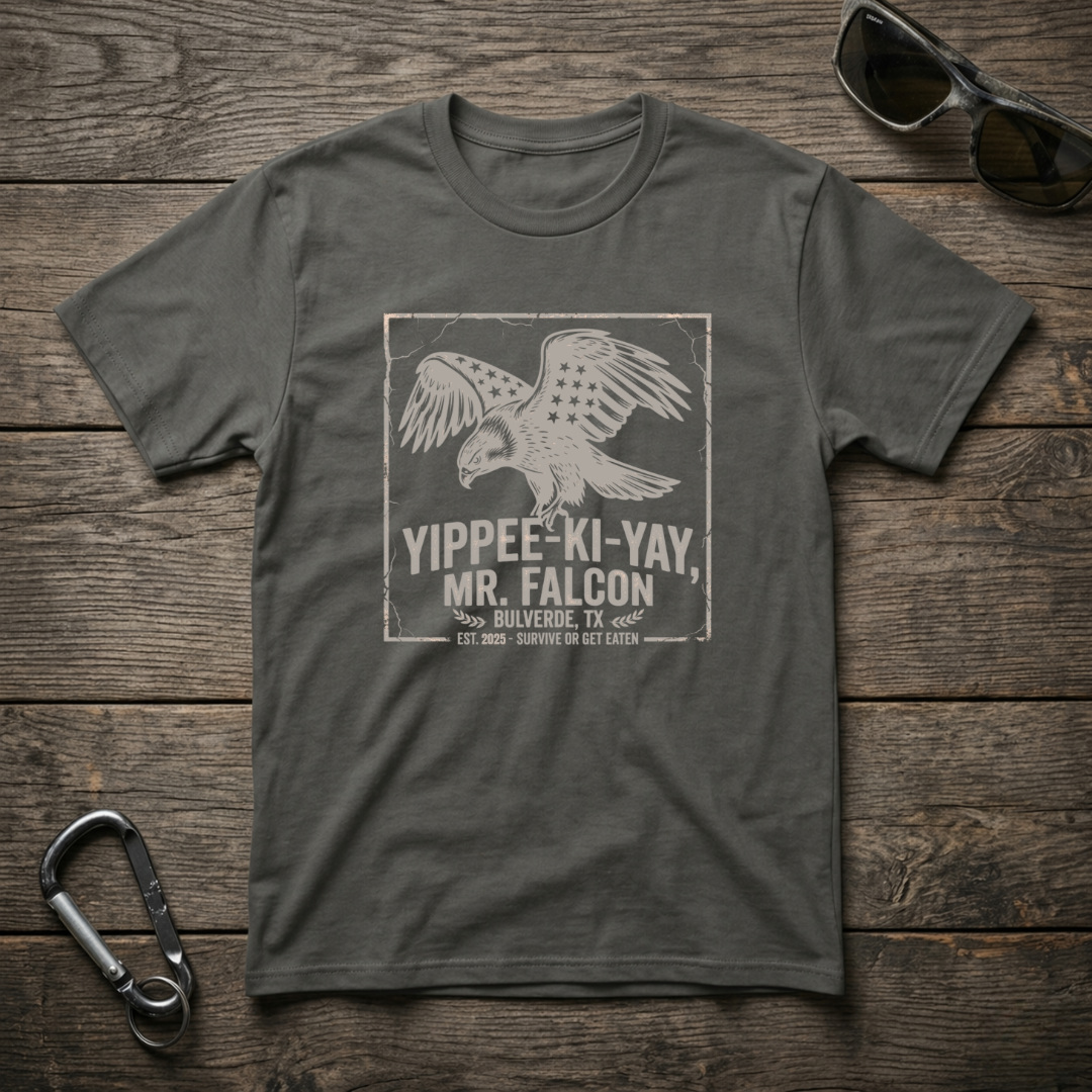 Yippee Ki Yay Mr. Falcon T-shirt