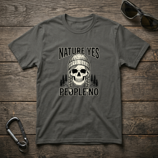 Nature Yes, People No T-shirt