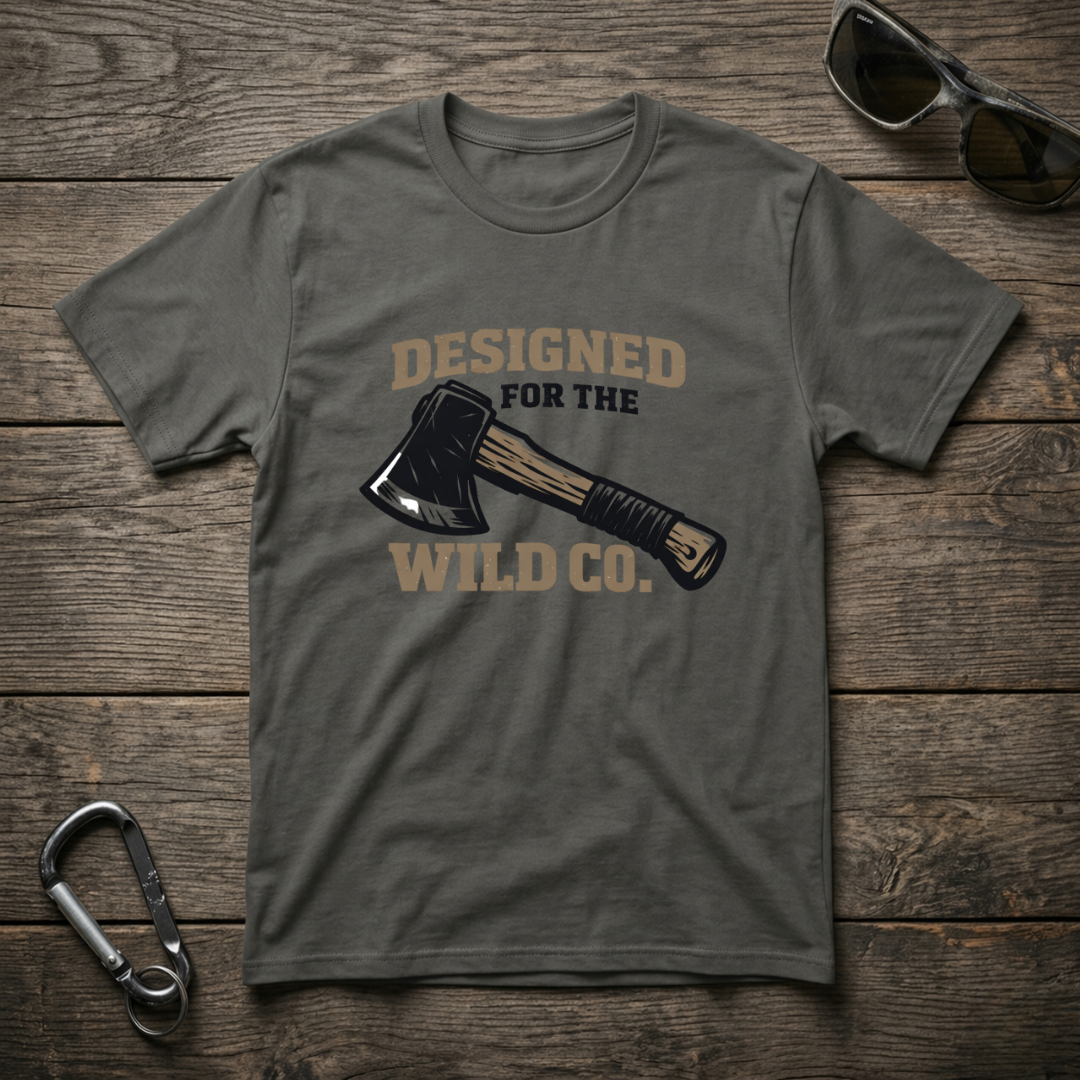Designed for the Wild Axe T-shirt