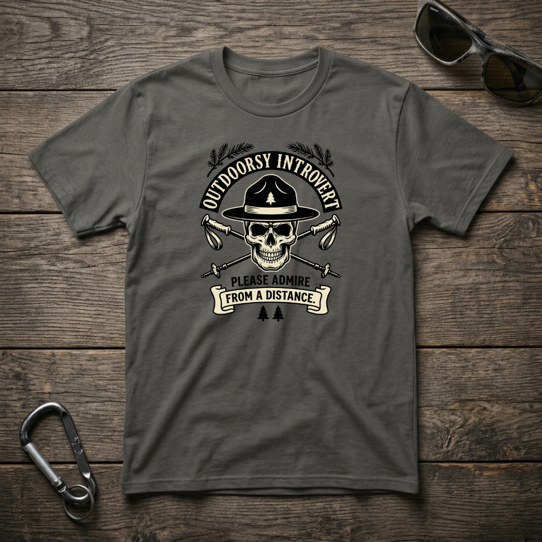 Outdoorsy Introvert T-shirt