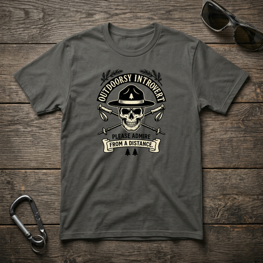 Outdoorsy Introvert T-shirt