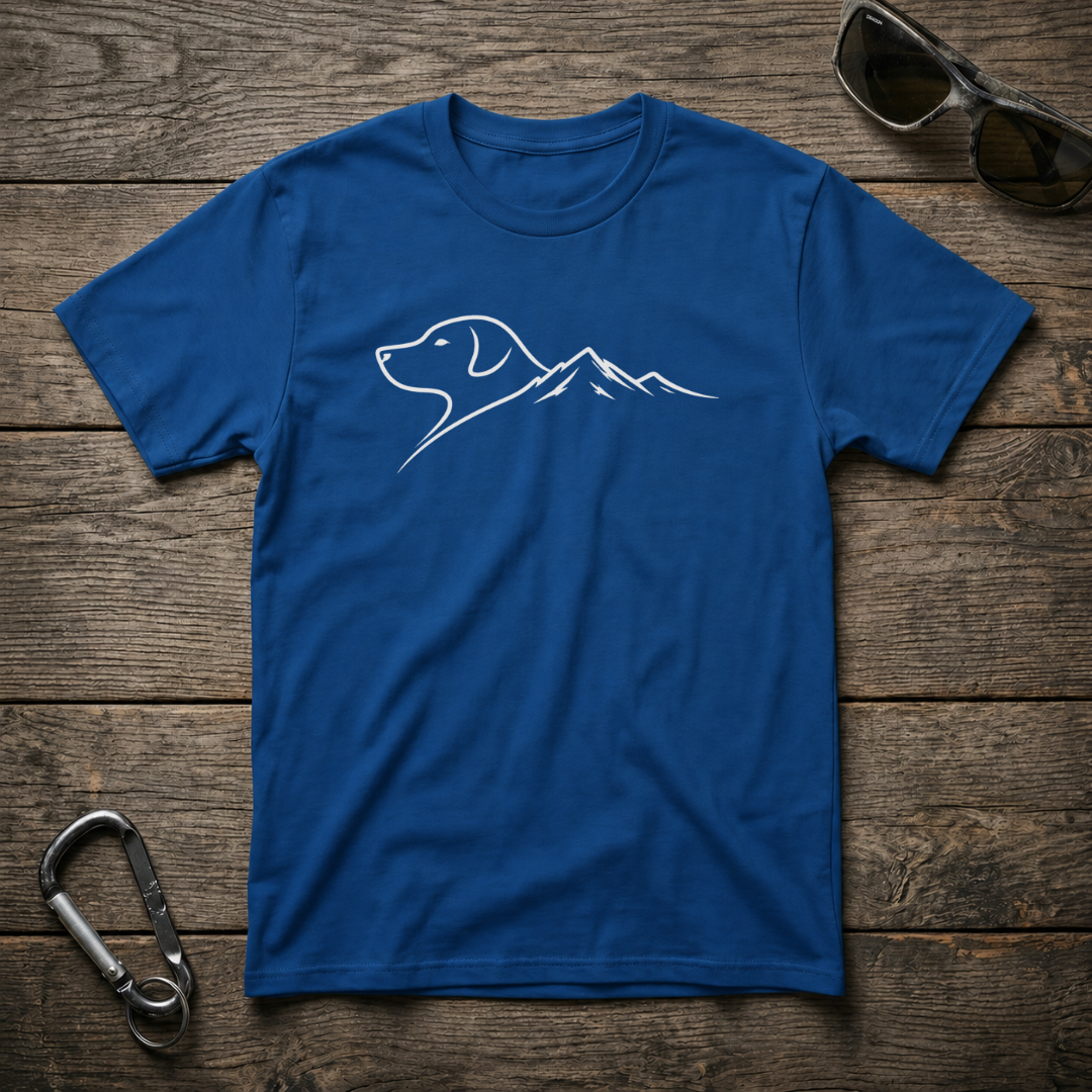 Dog & Mountain Trail T-Shirt