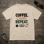 Camp. Coffee. Repeat. T-Shirt