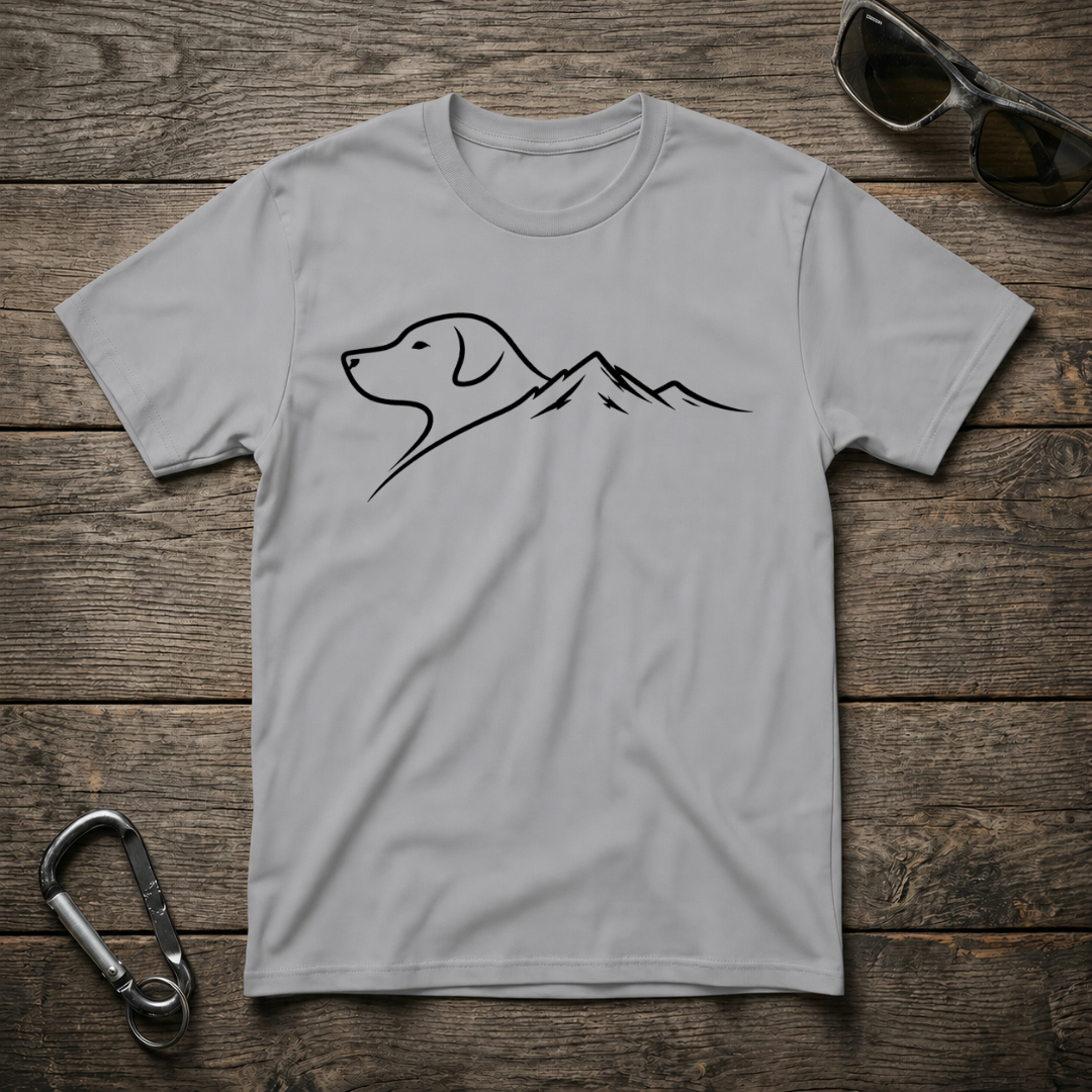 Dog & Mountain Trail T-Shirt