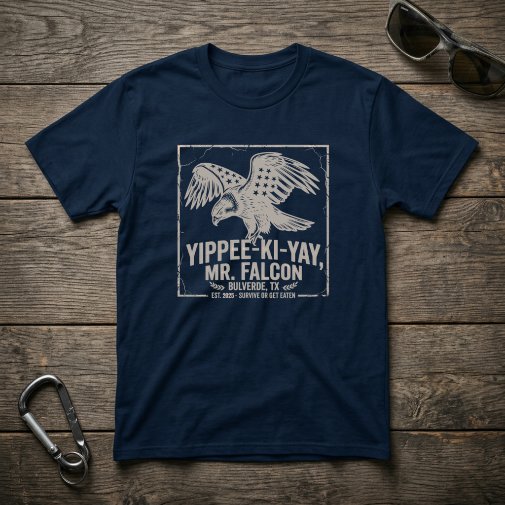 Yippee Ki Yay Mr. Falcon T-shirt