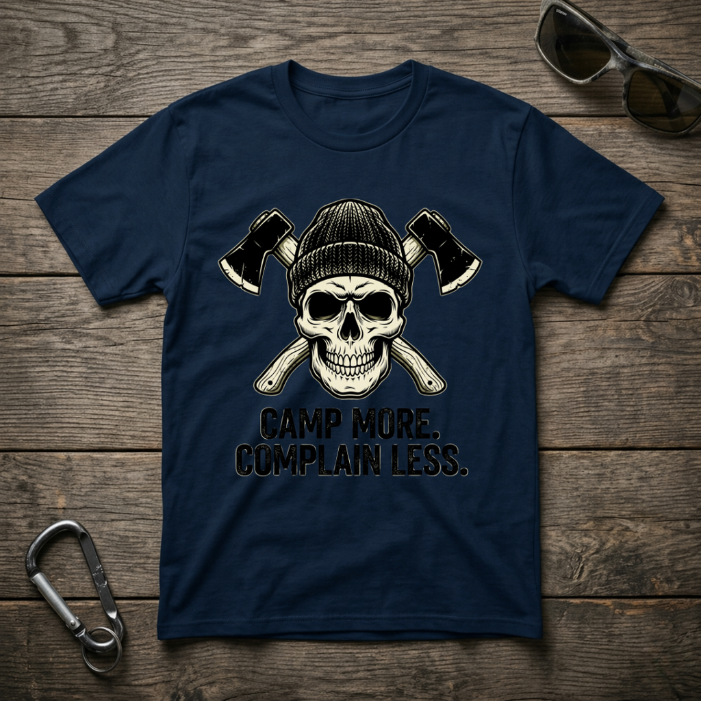 Camp More, Complain Less T-shirt