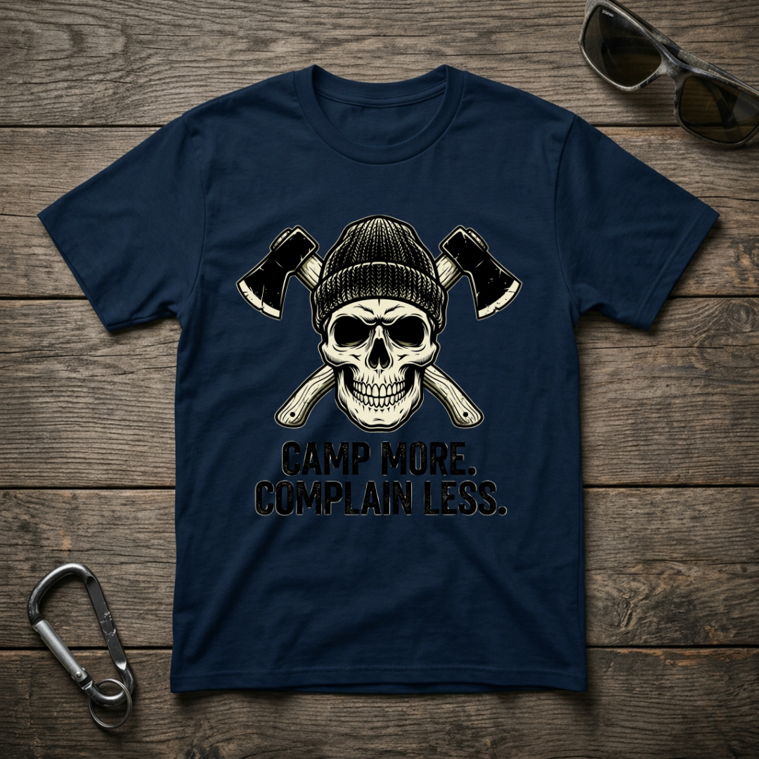 Camp More, Complain Less T-shirt