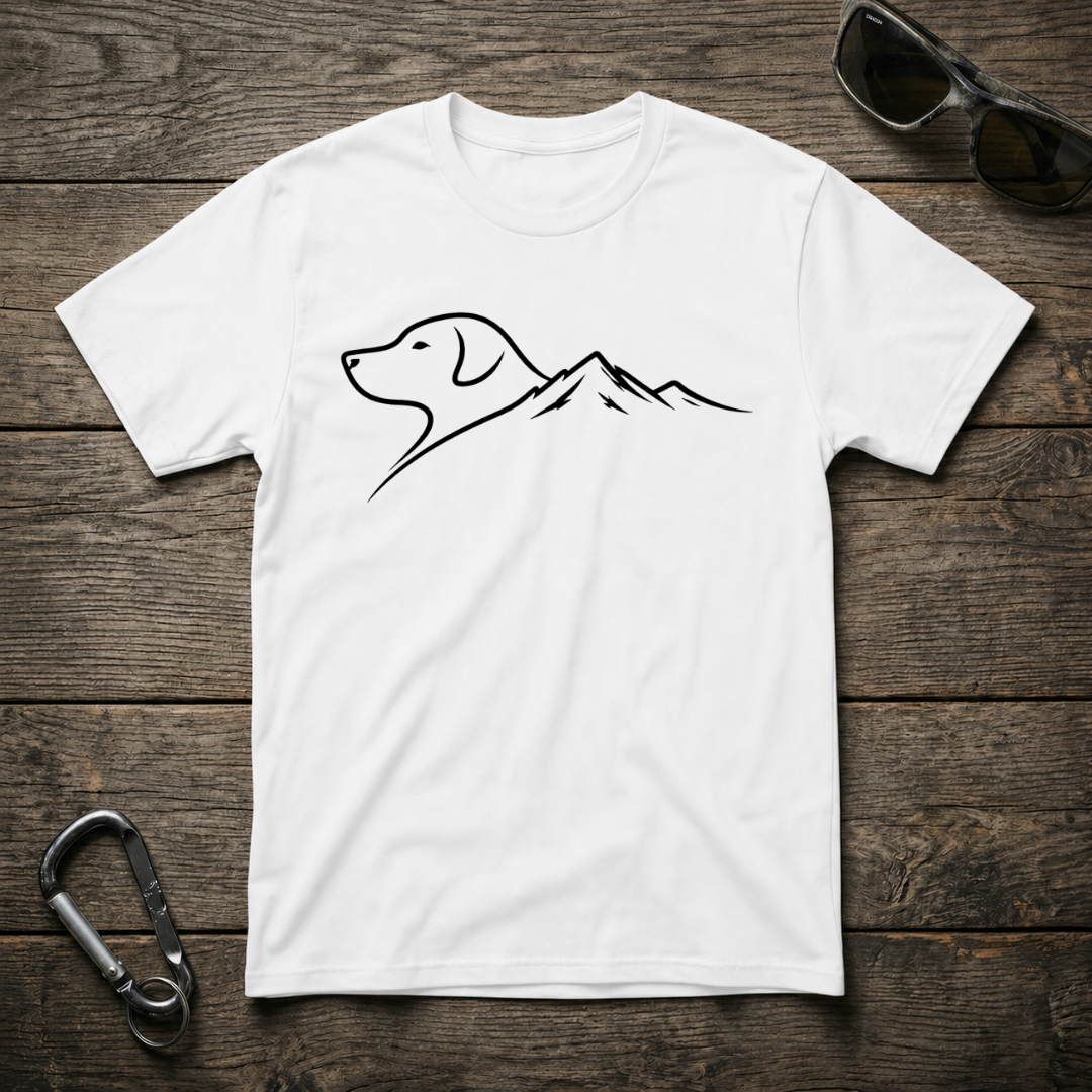 Dog & Mountain Trail T-Shirt