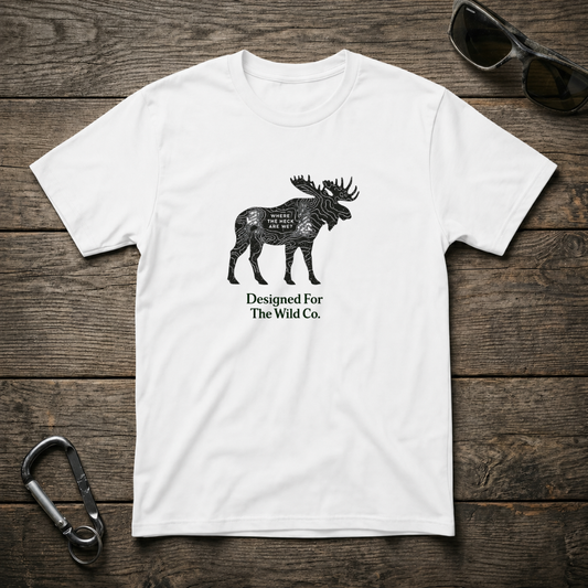 Moose Trail Badge T-Shirt