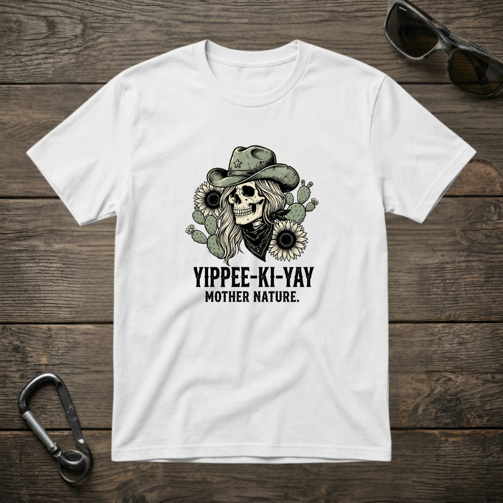 Yippee-Ki-Yay Mother Nature T-shirt