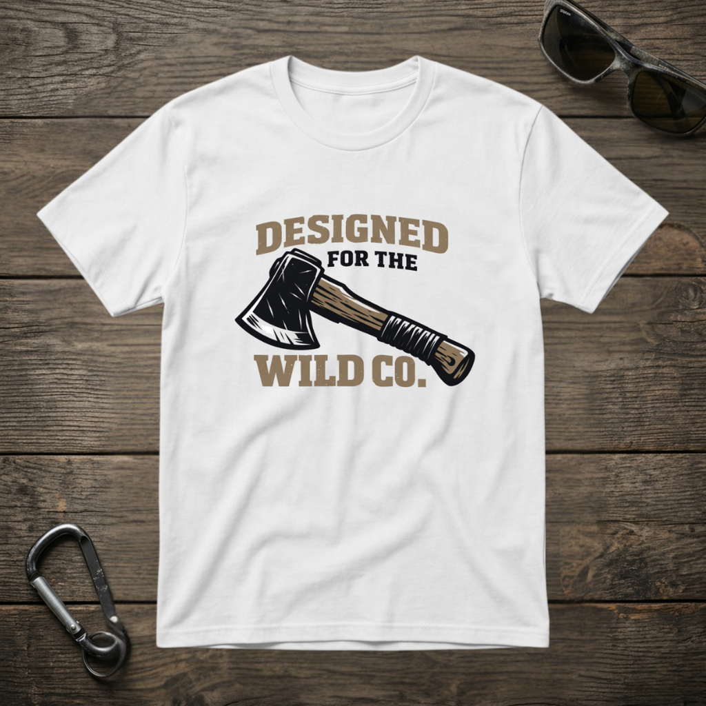Designed for the Wild Axe T-shirt