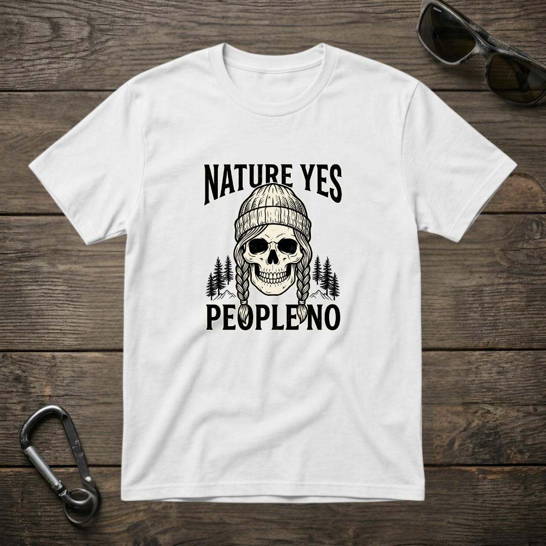 Nature Yes, People No T-shirt